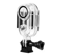 Ceozon Carcasa de buceo impermeable de 40 m compatible con Insta360 GO 3S/GO 3, funda protectora subacuática con soporte para buceo de esnórquel