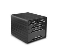 Cep 1072130011 - Fichero con 5 cajones de sobremesa, 360 x 288 x 270 mm, color negro