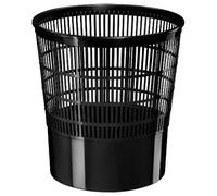 Cep-789303 Papelera con Rejilla, 16 l, Color Negro (1002370011)
