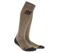 CEP - Calcetines de compresión para mujer, Mujer, Calcetines para mujer., WP44392000, dorado y negro., II - 35-37 EU