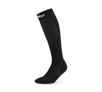 CEP - Calcetines largos para correr con compresión para hombre, Core 5.0 Tall, óptima circulación sanguínea y recuperación rápida, Negro , M