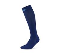 CEP - Calcetines largos para correr con compresión para hombre, Core 5.0 Tall, óptima circulación sanguínea y recuperación rápida, azul oscuro, M