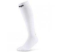 CEP Core Run Socks Tall 5.0, calcetines de running, mujer, blanco II White