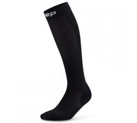 CEP Core Run Socks Tall 5.0, calcetines de running, mujer, negro II Black