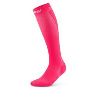 CEP Core Run Socks Tall 5.0, calcetines de running, mujer, rosa IV Pink