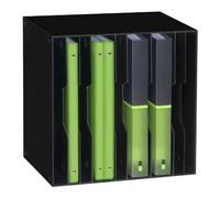 CEP CubiCep - Módulo clasificador con 12 compartimentos, color negro