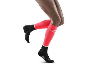 CEP Mujeres The Run Socks Tall V4 Laufbekleidung Calcetines De Compresión Pink/Black - Rosa II