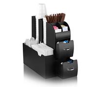 CEP Take a Break - Estación de Almacenamiento con 2 cajones y 9 Compartimentos, Color Negro