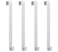 Cepewa Dekohaken24 - Juego de 4 ganchos para puertas y ventanas