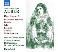 Čepická; Czech Chamber Philharmonic, Pardubice - Auber, D.-F.: Overtures, Vol. 2 - Le Concert À La Cour/ Fiorella/ Julie/ Violin Concerto
