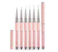 cepillado de uñas, Pluma de dibujo for pintura de flores a rayas, acrílico, gel UV, rejillas de extensión, pincel for uñas, herramientas de manicura, 1 unidad(13mm)