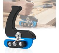 Cepilladora Cantos, Recortadora Cantos Para Madera Cortadora Portátil Con Dos Rodamientos Descentrados Para Materiales 0,3-2,5 Mm Recortadora Canteado Corte Preciso Para Cajas/PVC/ACP/Melamina