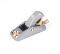 Cepilladora compacta de bloque de ángulo bajo en aluminio con boca ajustable para un control preciso del grosor de la madera en para modelado mini (D)