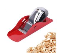 Cepilladora de madera para puertas, cepilladora de puerta, cepilladora manual para madera, pequeño plano de madera ajustable para redondear bordes, recortar y manualidades, herramienta manual de
