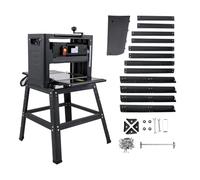 Cepilladora eléctrica, 12/12, 5/13 pulgadas de espesor, con soporte y extractor de polvo, 1800 W, 8000 Rpm, for herramienta eléctrica de carpintería(12.5 inch - B)