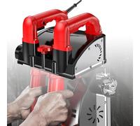 Cepilladora eléctrica de pared con profundidad ajustable de 0 a 4 mm, cepilladora de hormigón para renovación de pared y herramienta de nivelación, fácil de usar para proyectos de bricolaje y mejoras