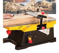 Cepilladora Eléctrica De Sobremesa Para Madera, Regruesadora De Sobremesa De 15 Cm, 1800 W, 12000 Rpm/min, Regruesadora Y Cepilladora Con Profundidad De Corte Ajustable Para Carpintería De Precisión.