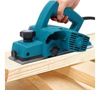 Cepilladora eléctrica, Herramientas Eléctricas, 800 W, 11000 UPM, Profundidad 1 mm, para Madera, Ancho 82 mm
