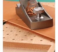 Cepilladora manual de aleación de aluminio con hoja de acero VG10, para CNC para carpintería y entusiastas del bricolaje, herramienta compacta de 108 x 33 x 45 mm