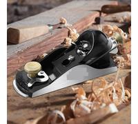 Cepilladora manual de bloque ajustable con hoja T10 de 1-5/8 pulgadas de ancho, cepilladora de fondo for recortar madera para recortar