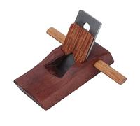 Cepilladora manual de madera, construcción de teca, acero al manganeso, Ideal para carpintería, artesanía detallada y espacios pequeños