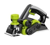 Cepilladora manual eléctrica de 2000 W y 13 000 RPM, herramientas eléctricas for cortar madera, cepillo de profundidad de corte ajustable de 0 a 2 mm, kit de cepilladora for carpintería