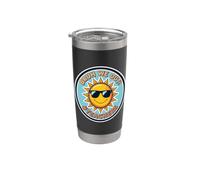 ¡Cepíllanos! #teachers Hashtag Teacher Summer Break Divertido Vaso térmico de acero inoxidable de doble pared