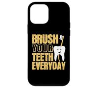 Cepillarse los Dientes Todos los días Cirujano Dental Dentista Odontología Carcasa para iPhone 12 Mini