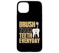 Cepillarse los Dientes Todos los días Cirujano Dental Dentista Odontología Carcasa para iPhone 15 Plus