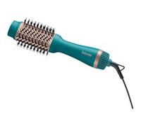 Beurer HC 45 Ocean Cepillo de aire caliente, para secar el cabello y dar más volumen, revestimiento cerámico de queratina, 2 ajustes de temperatura y ventilador, Moldeador de Pelo con función iónica