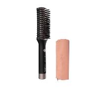 Cecotec Cepillo Alisador Bamba InstantCare 1200 Look Brush. 56W, Revestimiento de Cerámica y Turmalina, Control de Temperatura de 120ºC-180ºC, Calentamiento en 60", Bolsa de Viaje