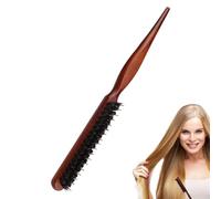 Cepillo alisador de cabello,Cepillo alisador de cabello Portátil ergonómico | Cepillo de cerdas para mujer para exteriores, viajes, camping, playa, piscina, gimnasio, oficina, peina