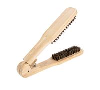 Cepillo Alisador de Cerdas en V para Cabello, Peine de Madera | Desenreda Ligereza, Fácil de Sujetar, No se Deforma ni Rompe, Uso Diario en Peinado