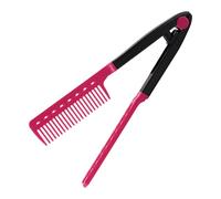Cepillo alisador de pelo, peine de pelo para alisar,Cepillo de férula para el cabello doméstico | Peine de peluquería de diseño profesional para el hogar, viajes, hotel, dormitorio,