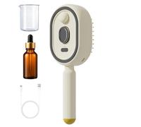 Cepillo Alisador De Vapor Para Cabello Peine Desenredante Recargable con y