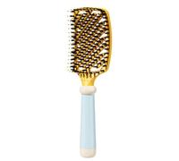 Cepillo alisador para el cabello - Cabello portátil | Bristle Hair Brush for Backcombing, Curl Dressing & Detangling, ideal for Travel, Salon, Home, Dorm Use, Designed Women's Care