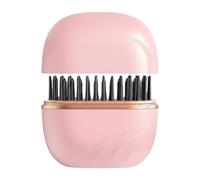 Cepillo alisador - Peine alisador portátil antiquemaduras recargable de 3 niveles, calentamiento rápido para cabello liso y sin efecto | Home Salon Vacaciones Road Trip desplazamiento Inco