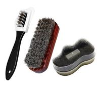 Cepillo Ante Zapatos, Cepillo de Gamuza, Cepillo para Ante y Nubuck, Cepillo de Nobuk para Botas de Gamuza Cepillo Crepe Suave Cepillo para Limpieza Zapatos para Cueros Botas Bolsos