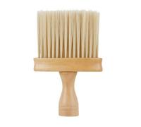 Cepillo antipolvo antiestático con cerdas suaves para teclados de ordenador, instrumentos musicales e interiores de coche, mango de madera de haya, 16 x 10,5 cm