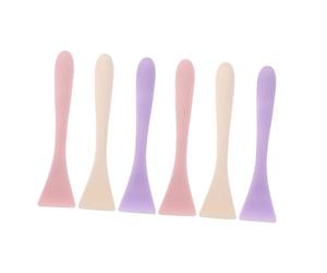 Cepillo Aplicador de Mascarilla de Silicona 6 Piezas para Rostro