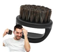 Cepillo aplicador de para barba, cepillo moldeador de barba vintage con asa, juego de regalo para el cuidado de los hombres para padre, marido, abuelo, secado rápido
