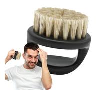 Cepillo aplicador de para barba, cepillo portátil para barba para hombres con asa, juego de regalo para el cuidado de los hombres para padre, marido, abuelo, secado rápido