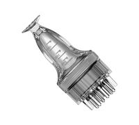 Cepillo aplicador de para el cabello - Peine para masaje del cuero cabelludo, accesorio para el cuidado acondicionador | Detalle de construcción de silicona suave, propósito de aplicación