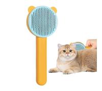 Cepillo autolimpiador para limpieza,Cepillo de aseo para perros - Perro Gato Conejito Pet Grooming Cepillo de muda, Fácil de quitar la capa interna suelta, Herramienta de masaje para mascotas