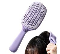 Cepillo autolimpiante para el cabello, cepillo plegable autolimpiante | Peine alisador para el cabello - Para mujeres y niñas, viajes en casa, salón, hotel, viajero, nadador, baño