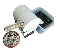 Cepillo Automático para Lavado de Huevos Comercial, 150W Máquina Lavadora de Huevos Eléctrica con Cerdas de Nylon, 2300 Pz/H Solución Limpieza para Negocio Avícola