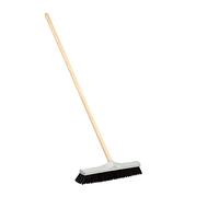 Cepillo barrendero Industrial 50 cm Pelo Mezcla para un Barrido Profundo y Suave con Mango Madera
