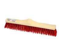 Cepillo Barrendero Industrial Fibra Suave PVC. Soporte Polipropileno 50 cm. (Sin Mango)