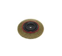 Cepillo circular alambre ondulado, diam. 300, 7 hileras, multieje Acero Inox 0,30