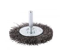 Cepillo circular de alambre de acero MAKITA, mango cilíndrico, 63x6 mm D-39970
